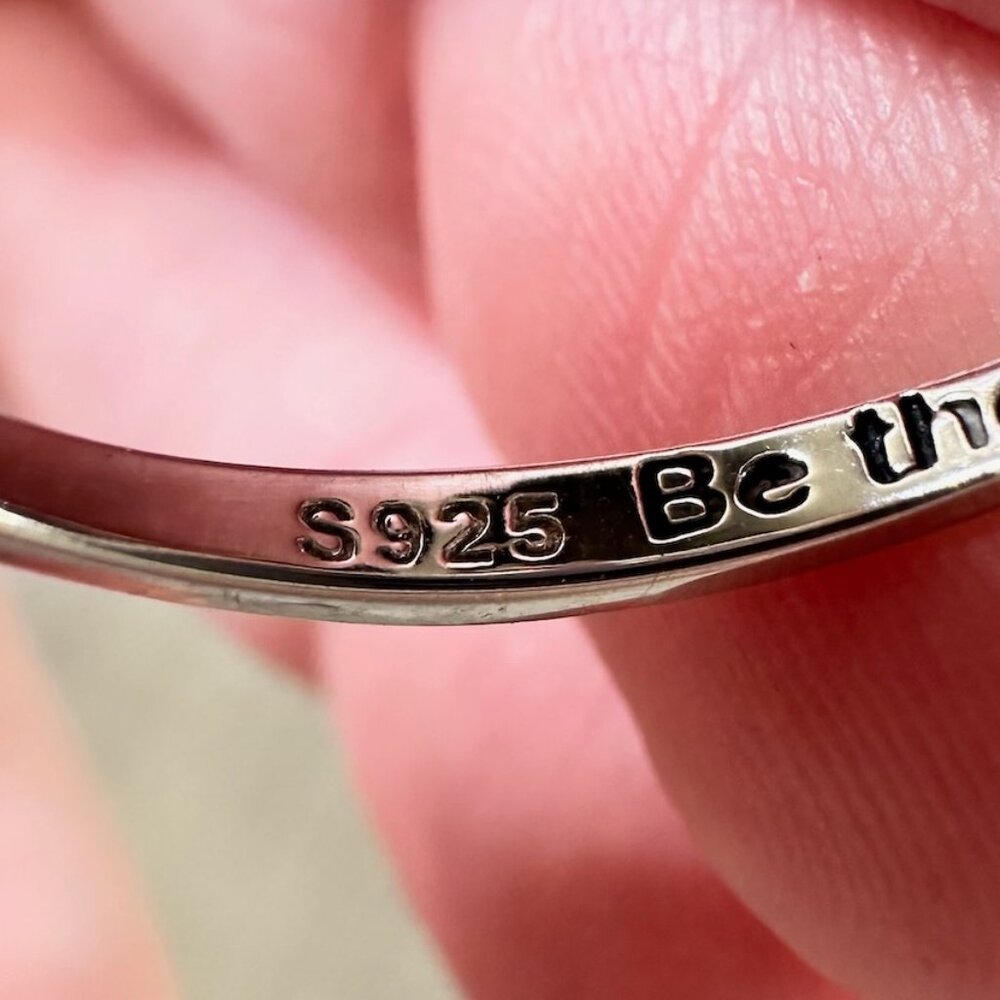 Blessed Cross Sterling Silver Ring - image 7